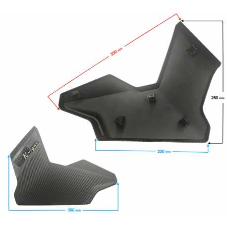 Obudowa Lewa Baku Cz.2 Voge 900 Dsx (341190038-0004)