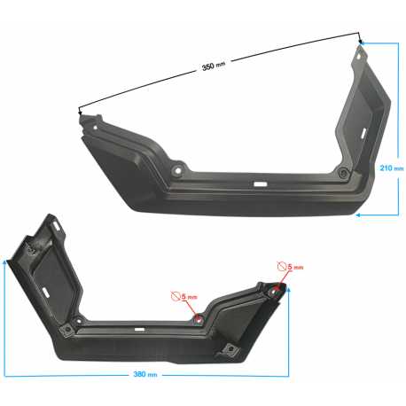 Obudowa Prawa Czarna Voge 900Dsx (346880004-0004)