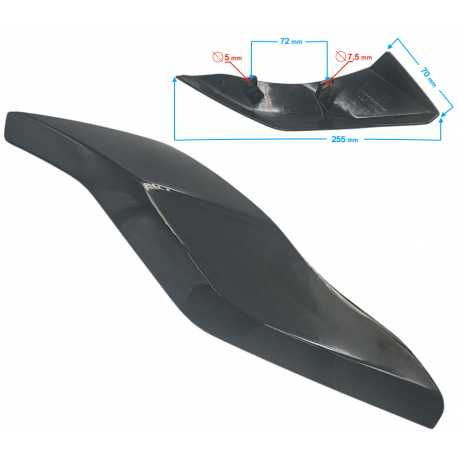 Obudowa Reflektora Prawa Czarna Voge 125R