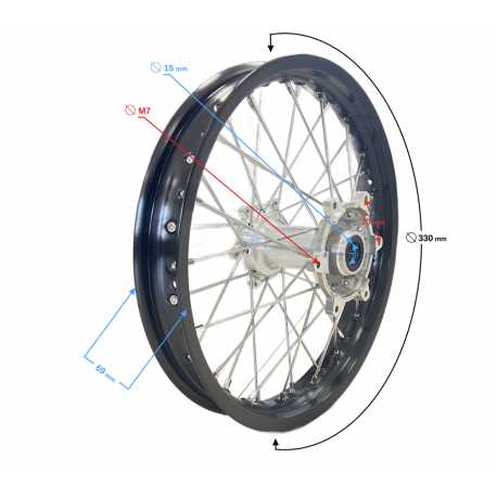 Felga Tył Nxt125 12"