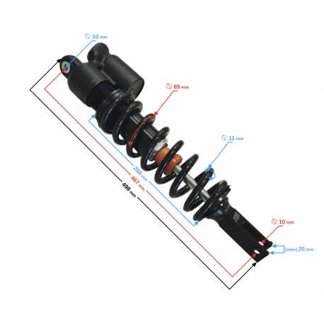 Amortyzator Tylni Frx 125