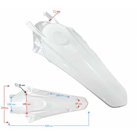 Błotnik Tylni Frx 125