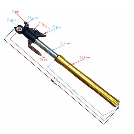 Amortyzator Przód Lewy Voge Ds625X (310450864-0001)