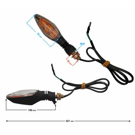 Kierunkowskaz Prawy Tył Voge 125R (280790482-0001)