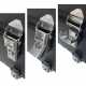 Kufer Moretti Tylny Srebrno/czarny 56L