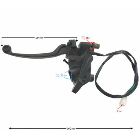 Manetka Gazu Atv Thor/rocky 125