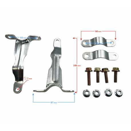 Mocowanie gmoli do motoroweru Ranger Classic (komplet)
