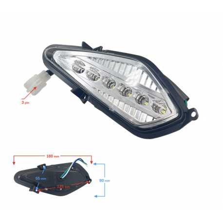 Reflektor Lewy Atv Rocky 125