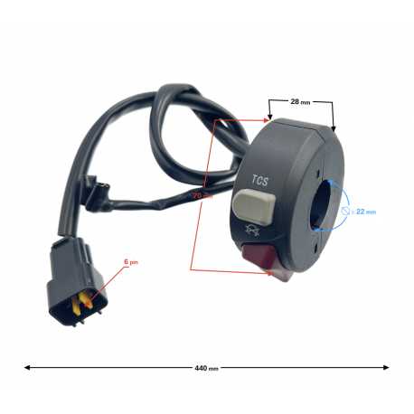 Przełącznik Prawy Voge Sr1 Adv (271590624-0001)
