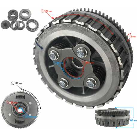 (Serwis) Sprzęgło Voge R125 /125S (500280409-0003)