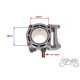 CYLINDER DO YAMAHA MAJESTY 125 59,00mm