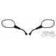 LUSTERKO MH014 CZARNE SR M8 CN