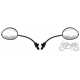 LUSTERKO DO PIAGGIO M8 45mm MP321