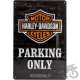 TABLICA PLAKAT 20x30 HD PARKING ONLY 22231