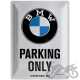 TABLICA PLAKAT 30X40 BMW PARKING 23200