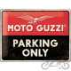 TABLICA PLAKAT 30x40 MOTO GUZZI PARKING ONLY 23261