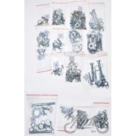 ZESTAW ŚRUB DO JUNAK M10 RAMA KPL