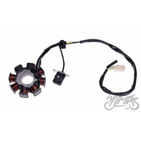 STATOR ISKROWNIK 8 CEWEK GY6