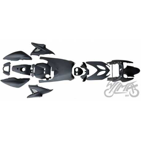 ZESTAW PLASTIKÓW CZARNY MAT DO YAMAHA AEROX