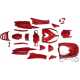 ZESTAW PLASTIKÓW NADWOZIA QT-4 CZERWONY 2013..