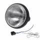 LAMPA 7&quot H4 12V CZARNA / RAMKA CZARNA Emark MATT