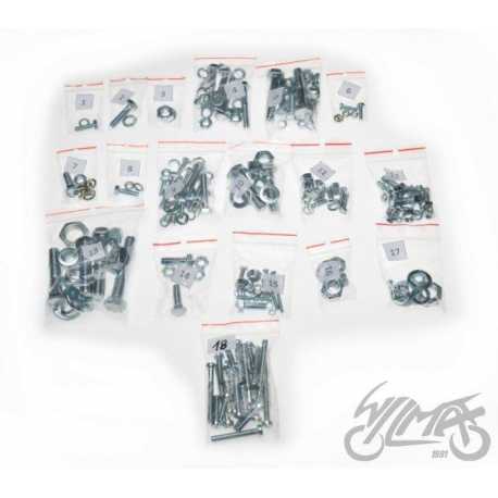 ZESTAW ŚRUB DO WSK 125 B3 KPL